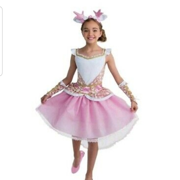 Girls Magical Fawn Costume Dress Set - Picture 1 of 4